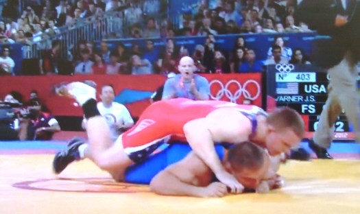 jacob varner olympic 2012 93kg vs Valerii Andriitsev
