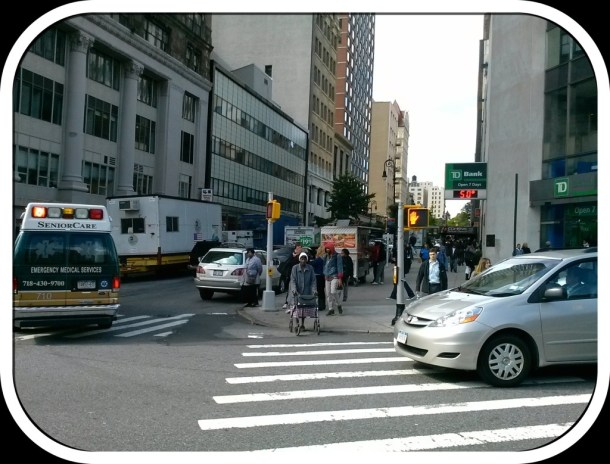a corner in the city of Brooklyn, NYC