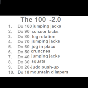 Workout: “The 100” 2.0