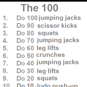Workout: The 100