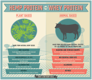 hemp protein vs whey protein